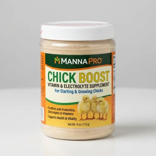 Manna Pro Chick Boost Vitamin & Electrolyte Supplement – in use