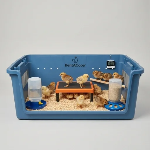 RentACoop Chick Brooder Box Kit