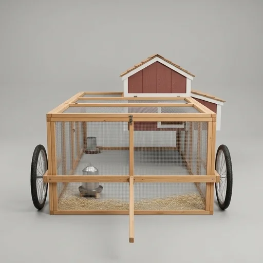 Salt Box Coops Chicken Tractor Mobile Coop