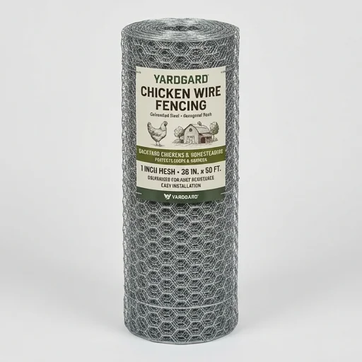 YARDGARD Chicken Wire Fencing Roll – detail view