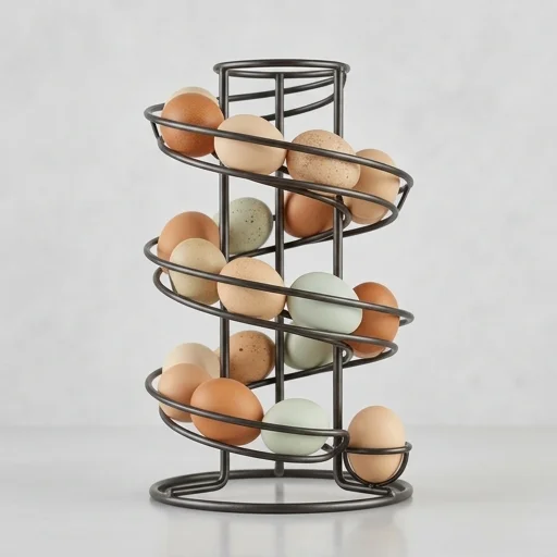 Egg Skelter Countertop Storage