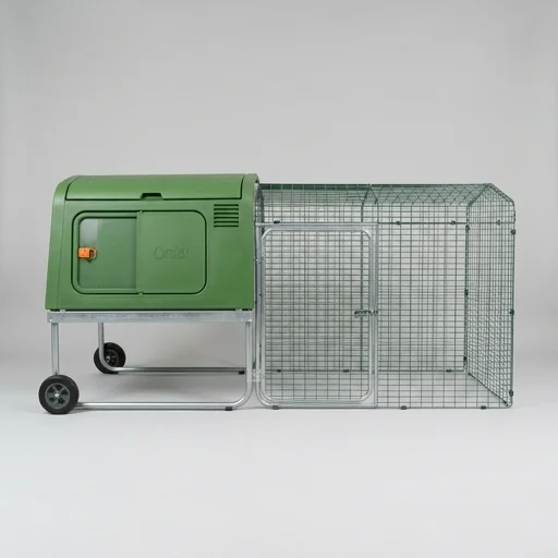 Omlet Eglu Cube Chicken Coop – in use