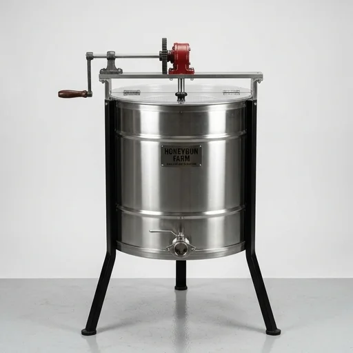 HoneyRun Farm Raw Honey Extractor – detail view