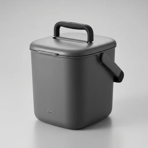 OXO Good Grips Easy-Clean Compost Bin – detail view