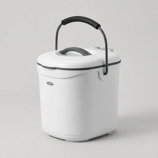 OXO Good Grips Easy-Clean Compost Bin – in use
