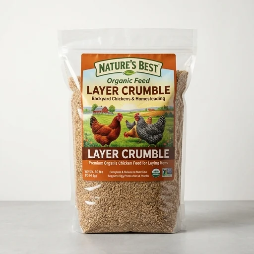Nature's Best Organic Feed Layer Crumble