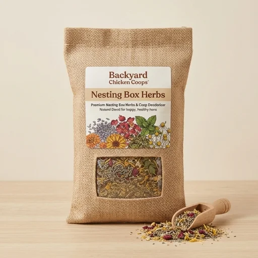Backyard Chicken Coops Nesting Box Herbs