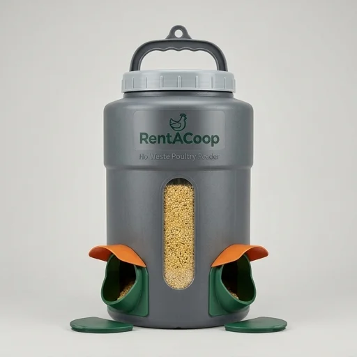RentACoop No Waste Poultry Feeder