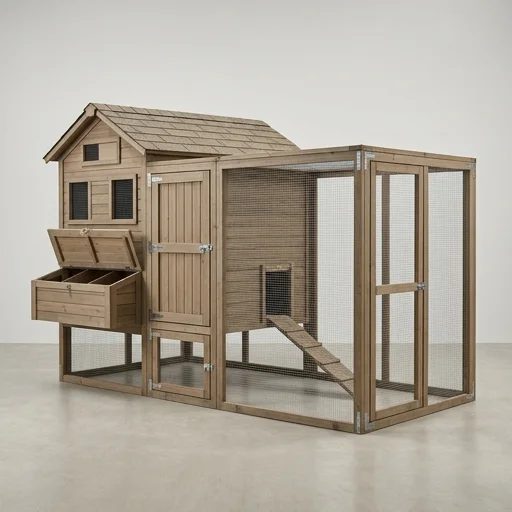 Producer's Pride Overton Walk-In Chicken Coop – detail view
