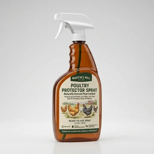 Martin's Mill Poultry Protector Spray – detail view