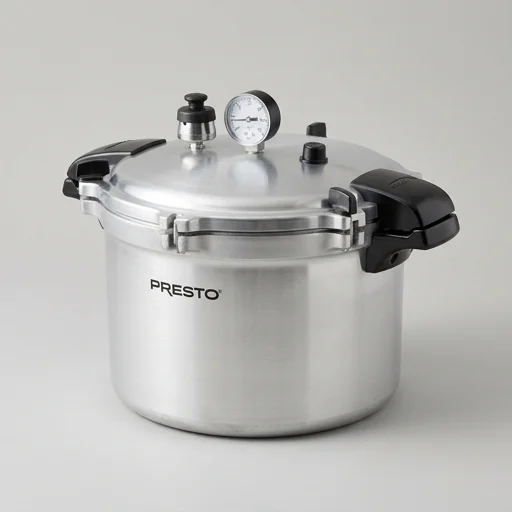 Presto Pressure Canner (16-Quart, Model 01781) – in use
