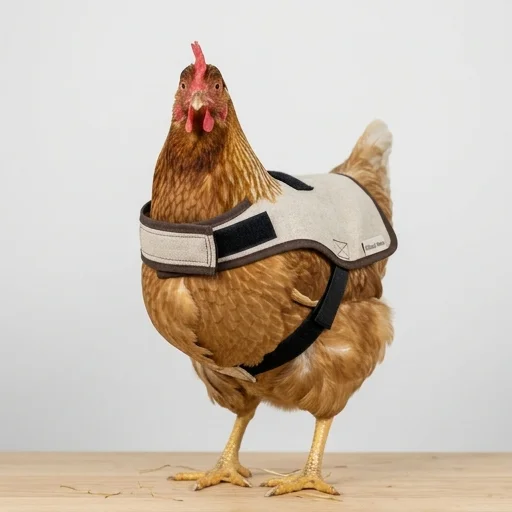 Chicken Armor Velcro Brand Chicken Saddle Feather Protector