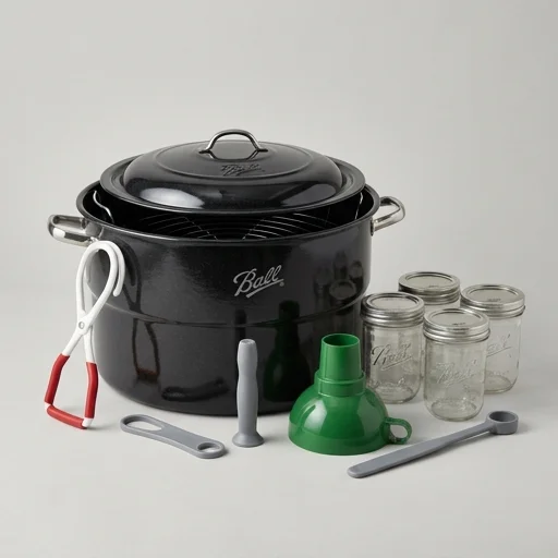Ball Water Bath Canning Kit – in use